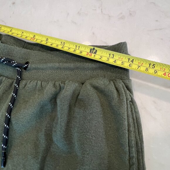 Aeropostale Sleep Shorts Men’s Medium Olive Green Drawstring Lounge Pajama Short - Picture 3 of 8